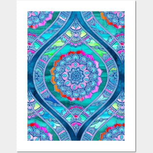 Radiant Boho Color Play Posters and Art